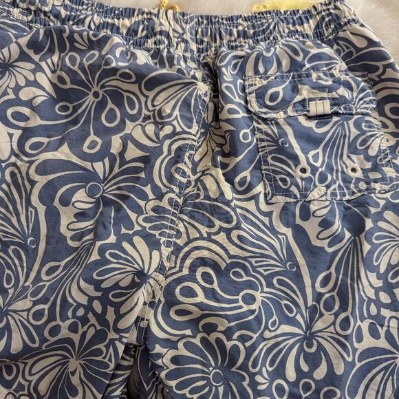 Tommy Bahama Relax blue white swim shorts trunks M Medium - Picture 4 of 4